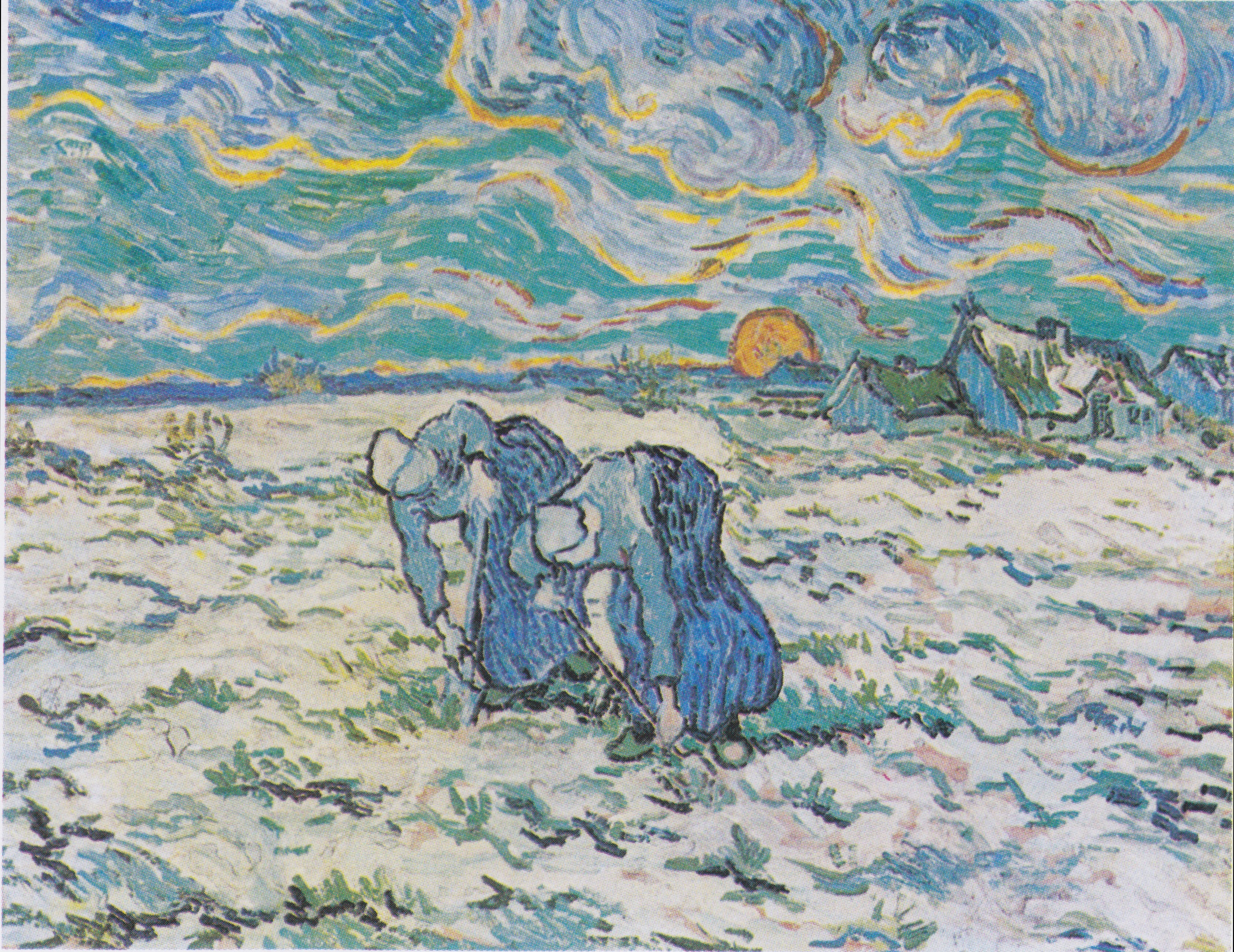 Mountains at Saint-Rémy — image 6