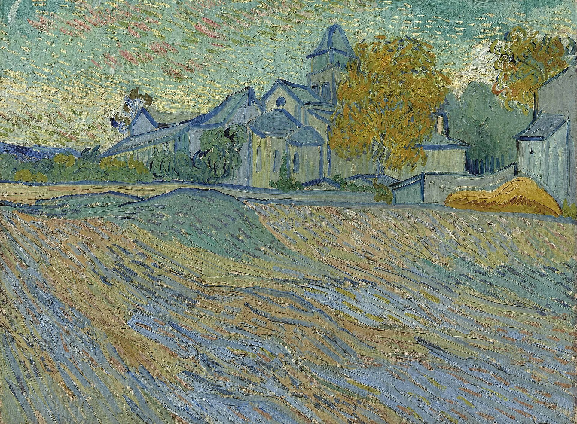 Mountains at Saint-Rémy — image 1