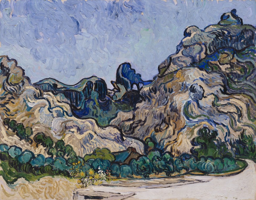 Mountains at Saint-Rémy — image 1