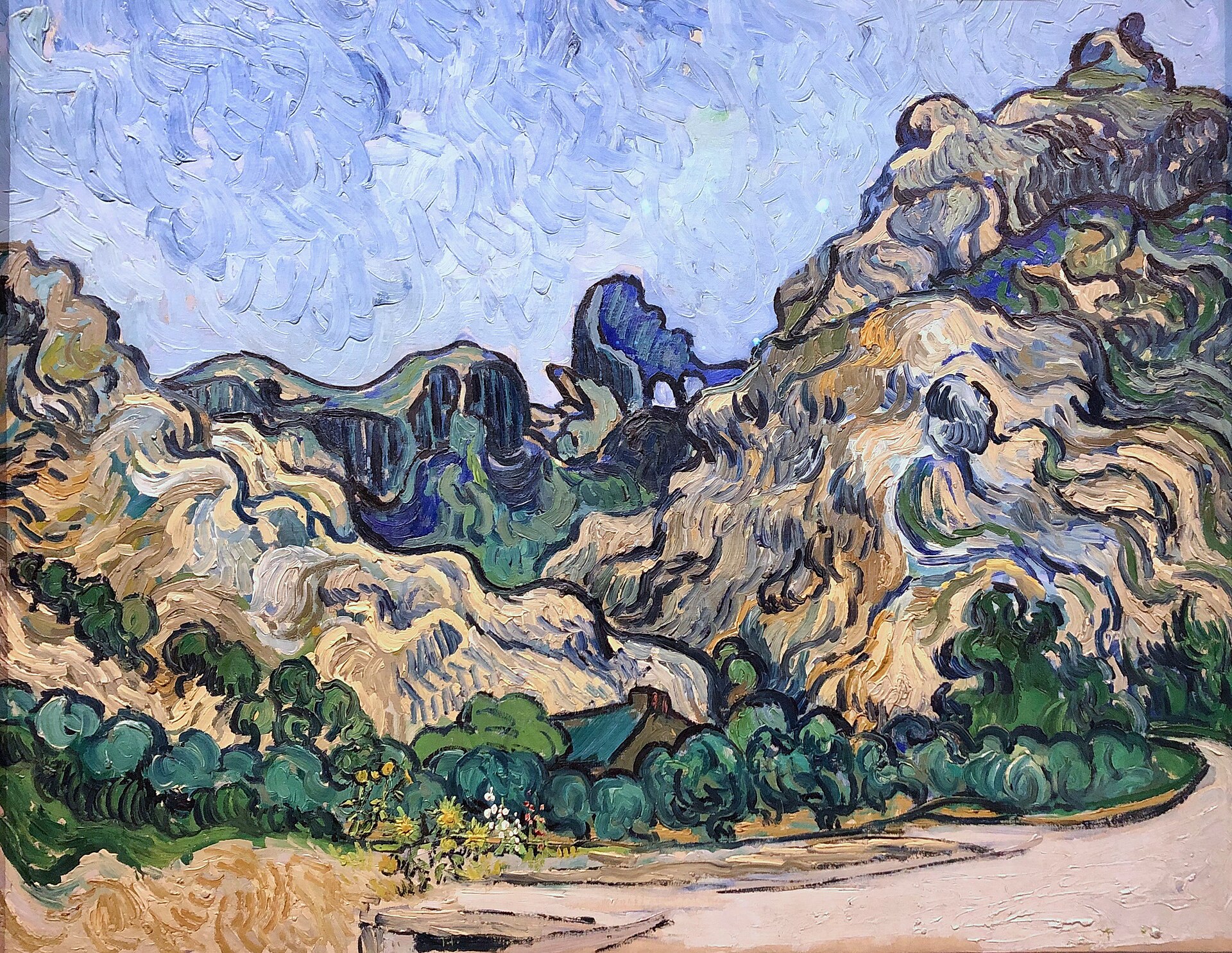 Mountains at Saint-Rémy