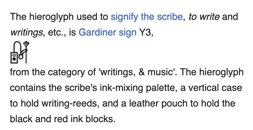 The Seated Scribe — image 1