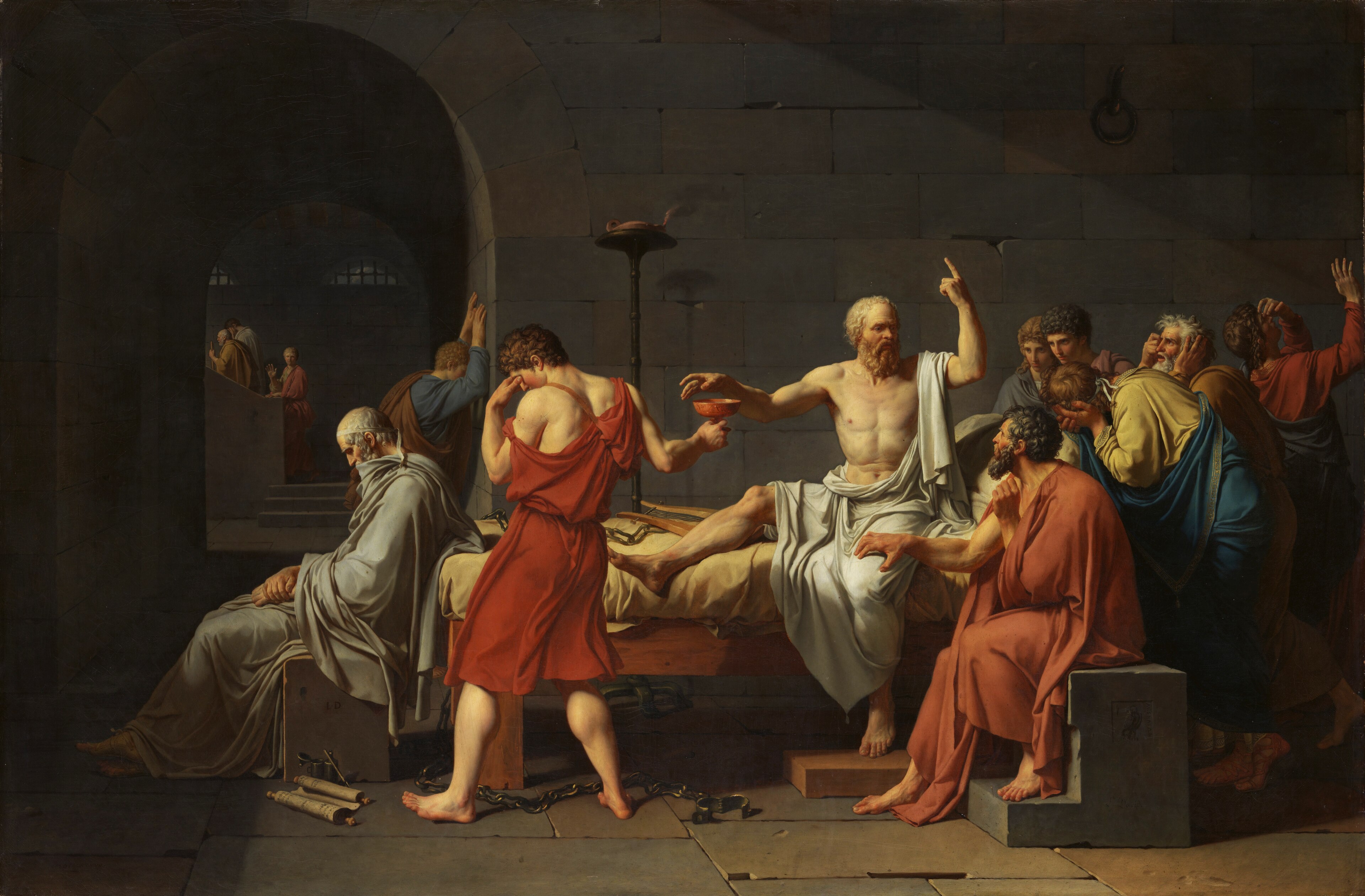 The Death of Socrates — image 1