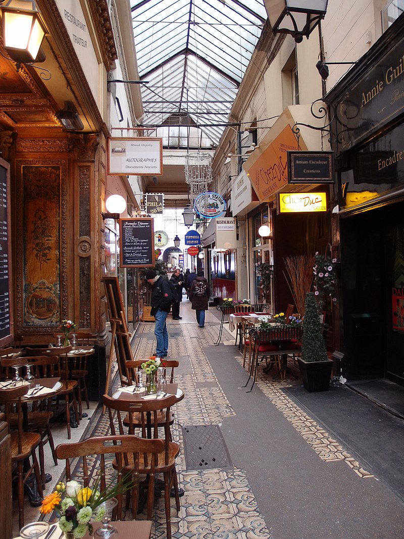 The Passages couverts & the Nouvelle Athènes