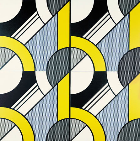 Modular Painting with Four Panels